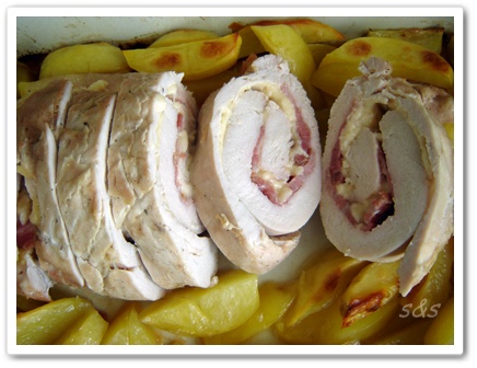 rolada od puretina pecena s krumpirima